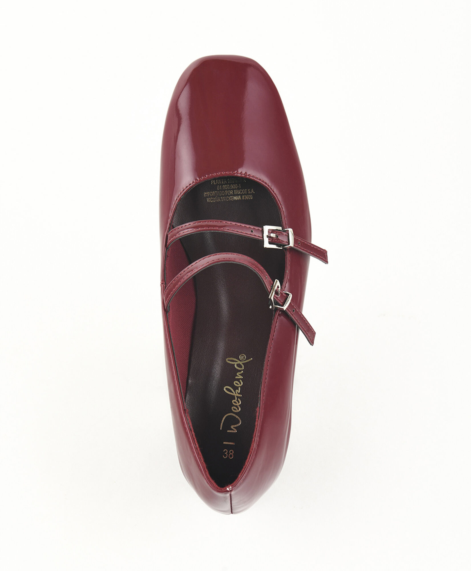 Zapato mujer estilo mary jane burdeo Zapato mujer estilo mary jane burdeo