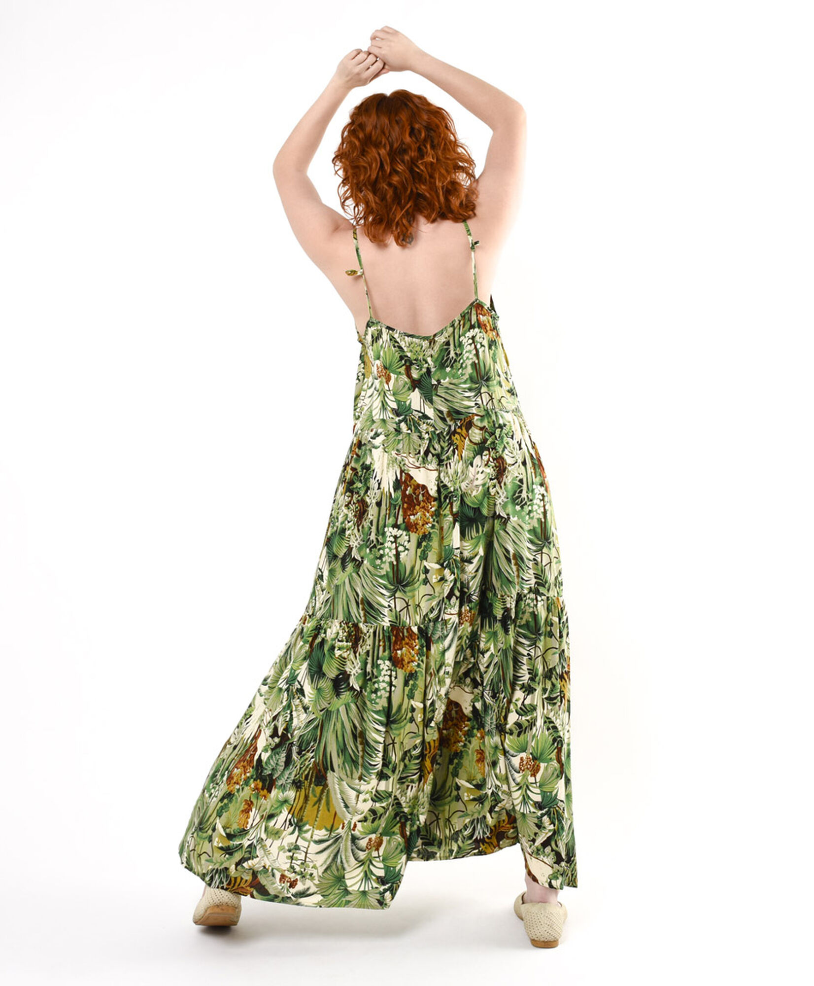 Vestido mujer estampado tropical Vestido mujer estampado tropical