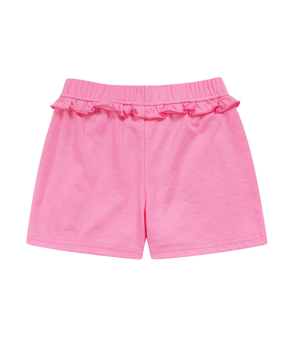 Short beb&eacute; vuelo rosado