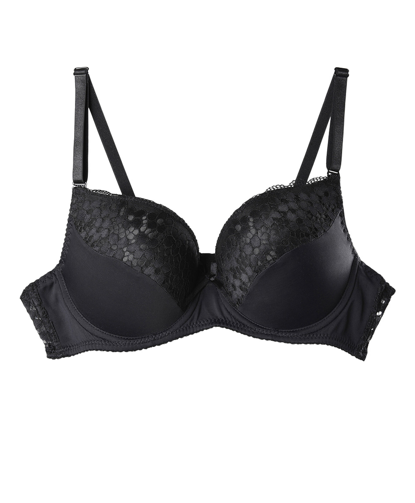 Sostén mujer florcitas push up escote en v Sostén mujer florcitas push up escote en v