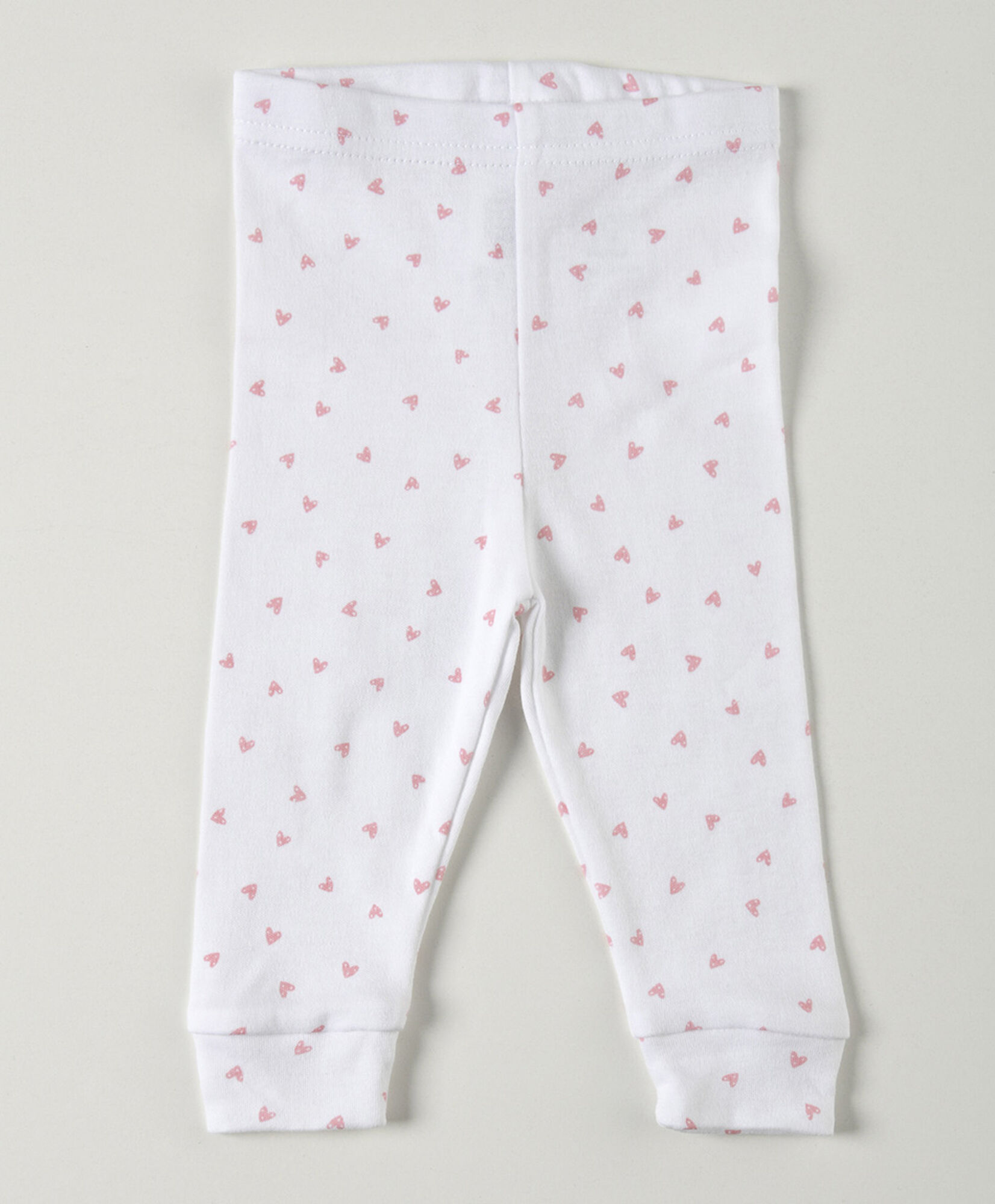 Pack 2 pantalones bebé corazones Pack 2 pantalones bebé corazones
