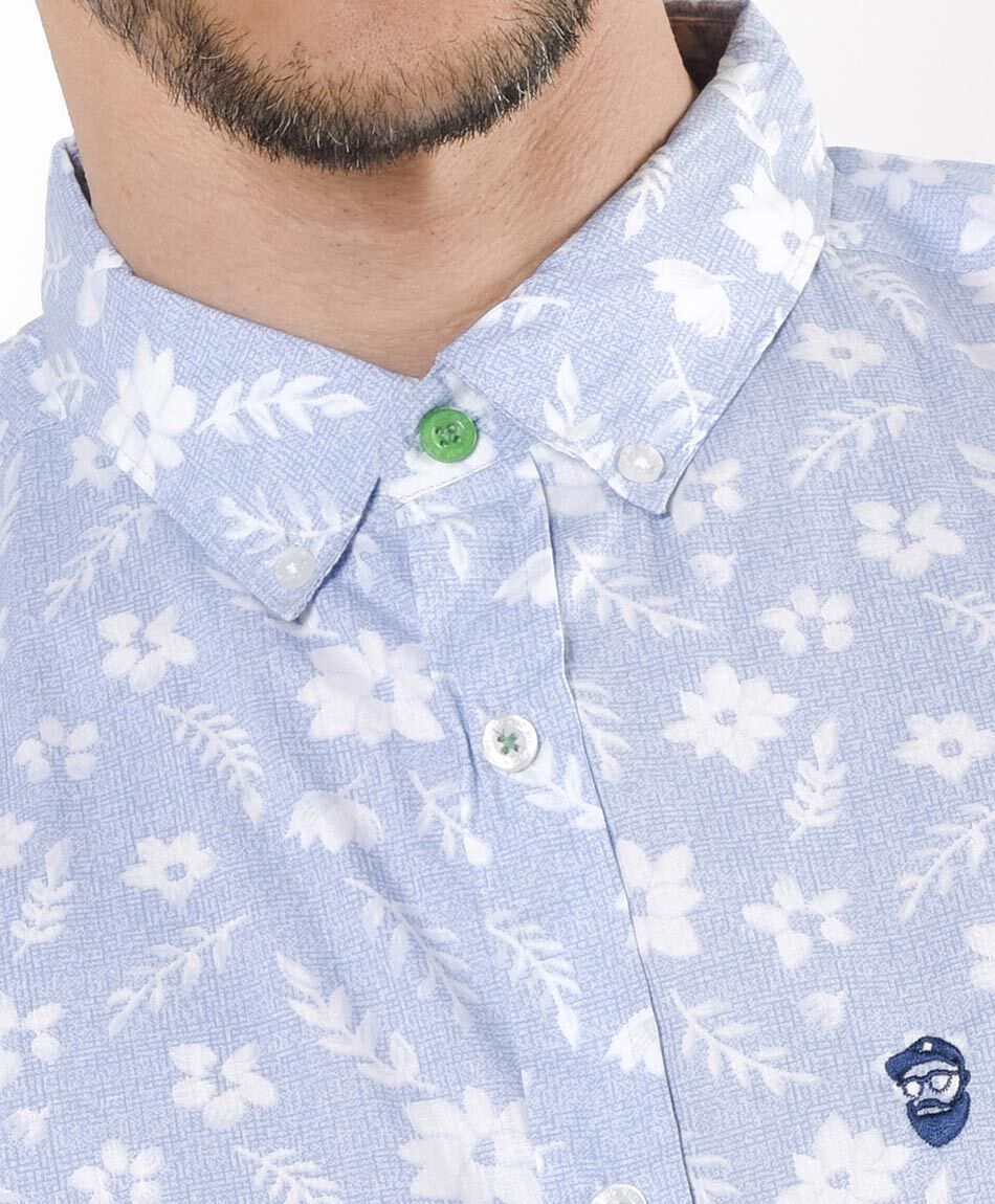 Camisa hombre floreada