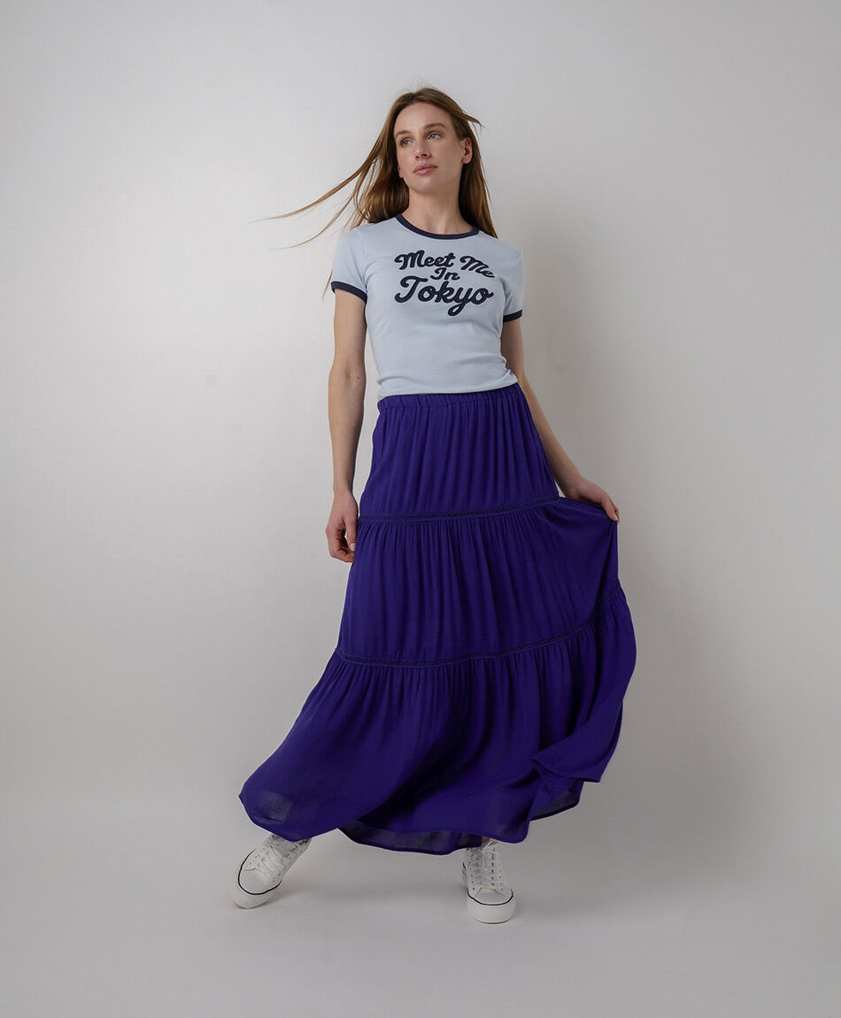 Falda mujer maxi