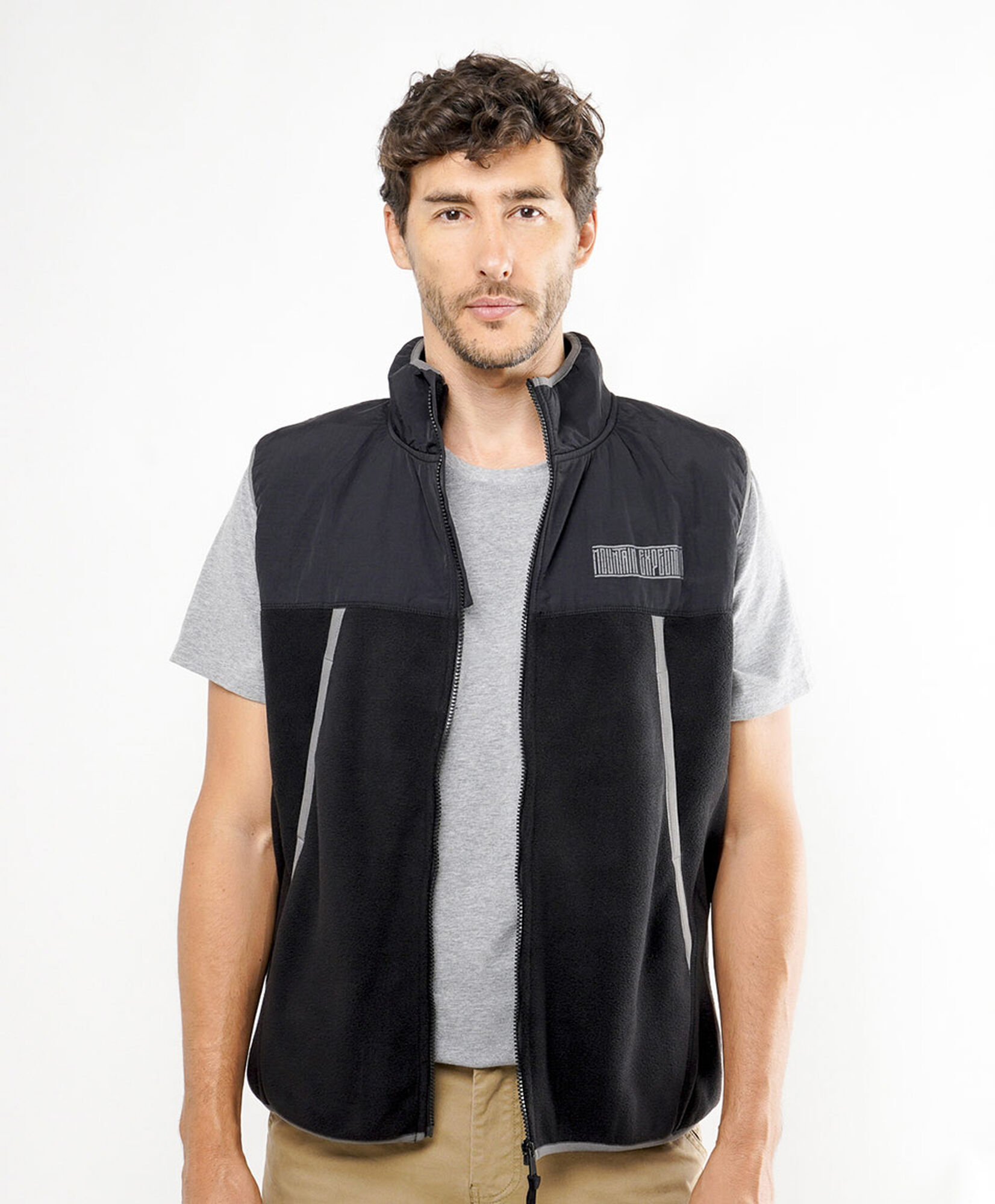 Polar hombre sin mangas maxi bolsillo Polar hombre sin mangas maxi bolsillo