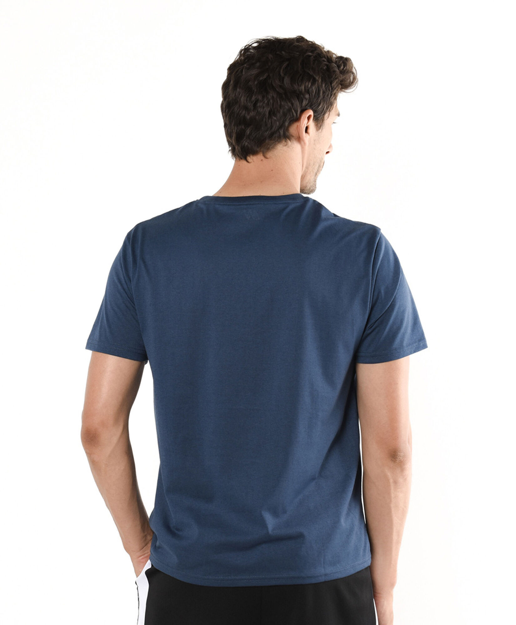 Polera deportiva hombre print ondas Polera deportiva hombre print ondas