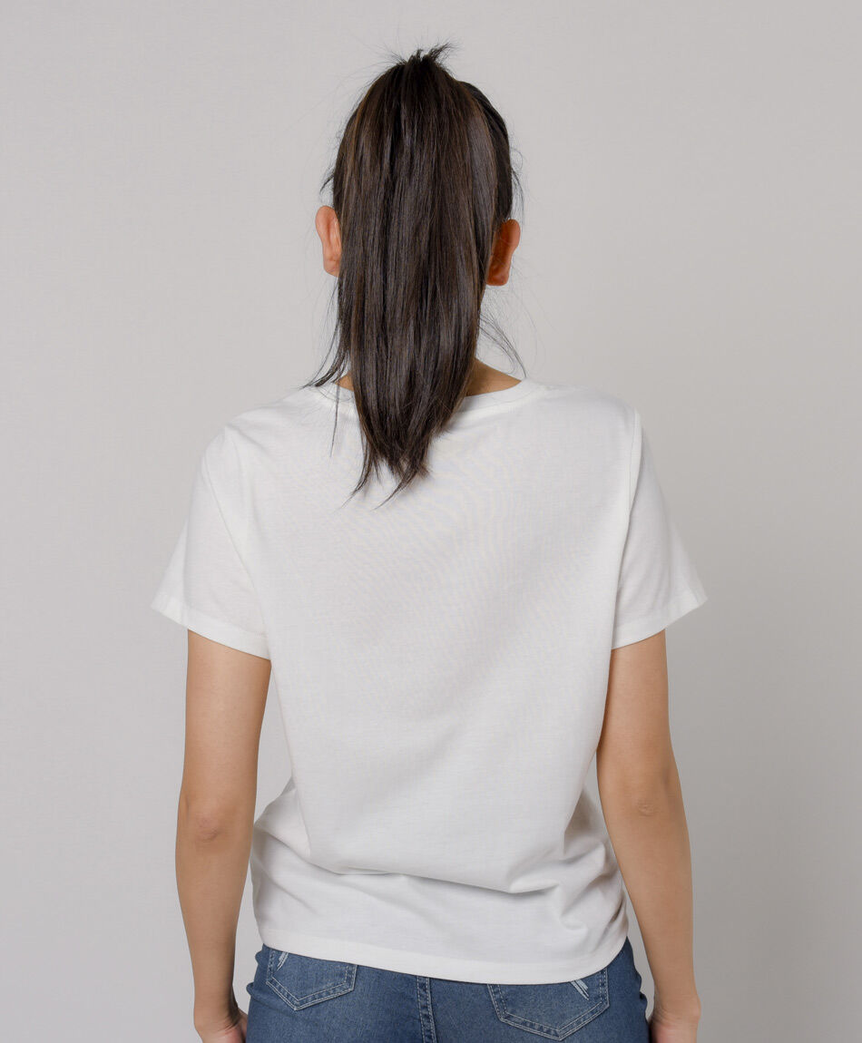 Polera mujer florcita