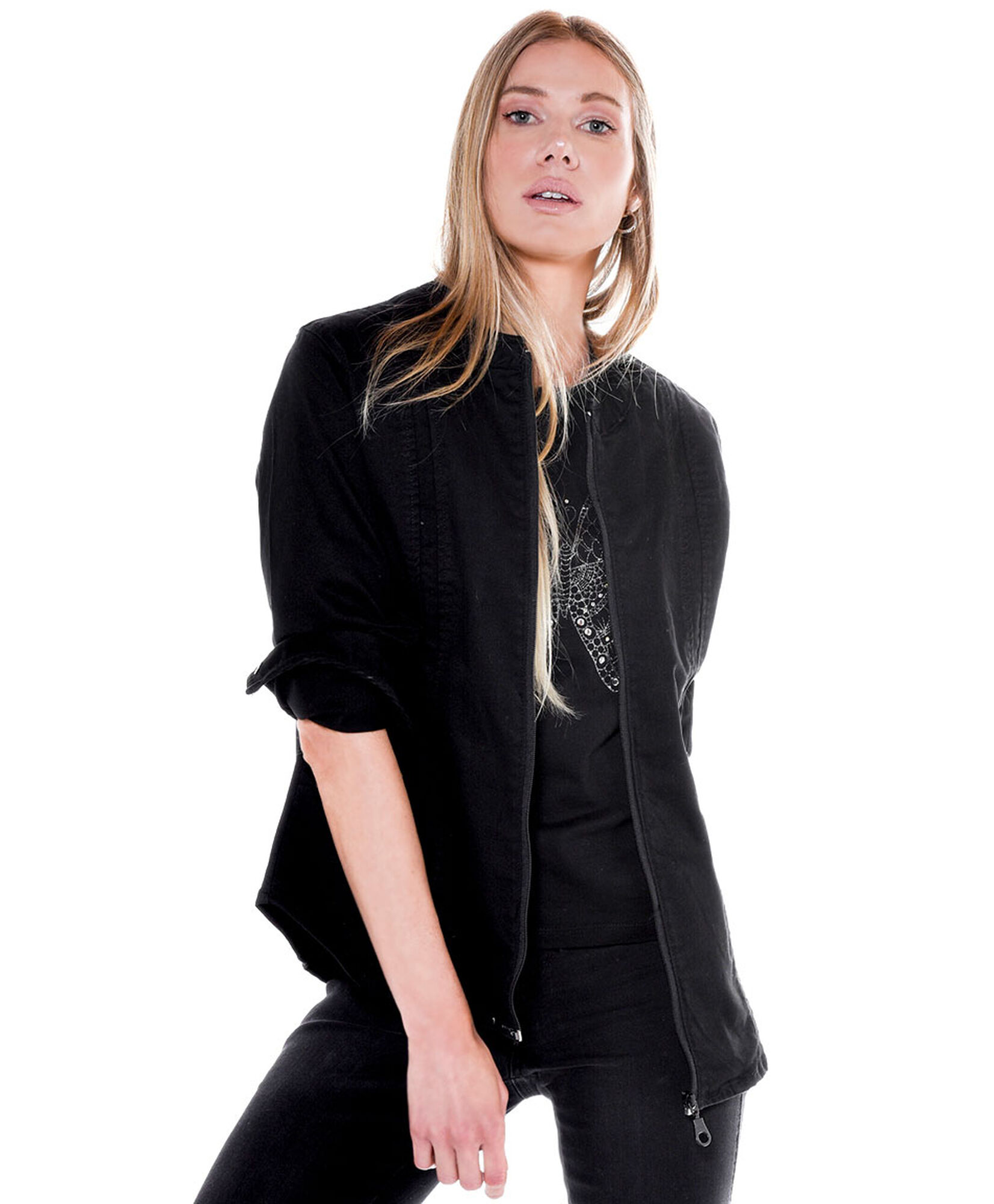 Chaqueta entallada cortes Chaqueta entallada cortes