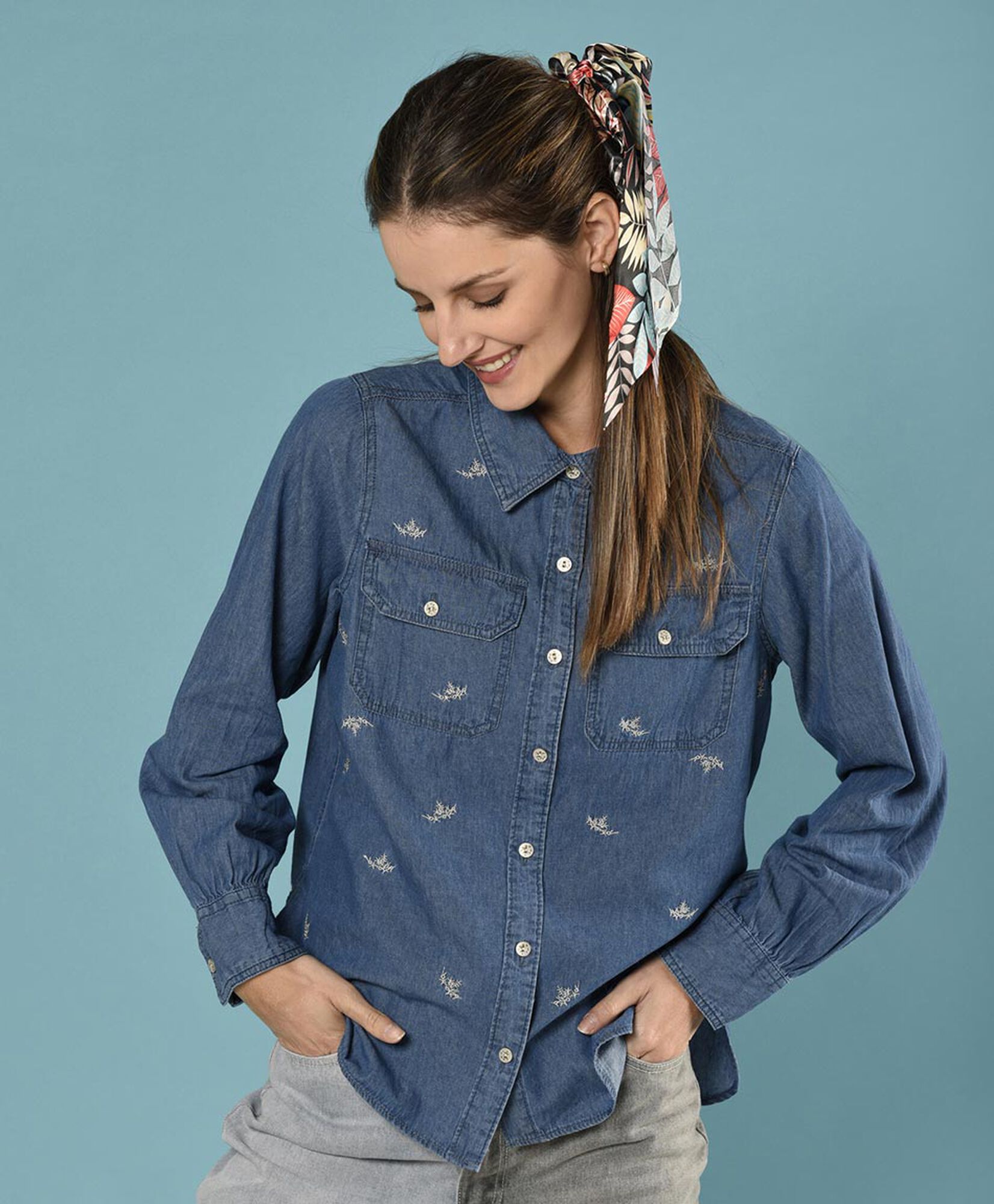 Blusa manga larga Blusa manga larga