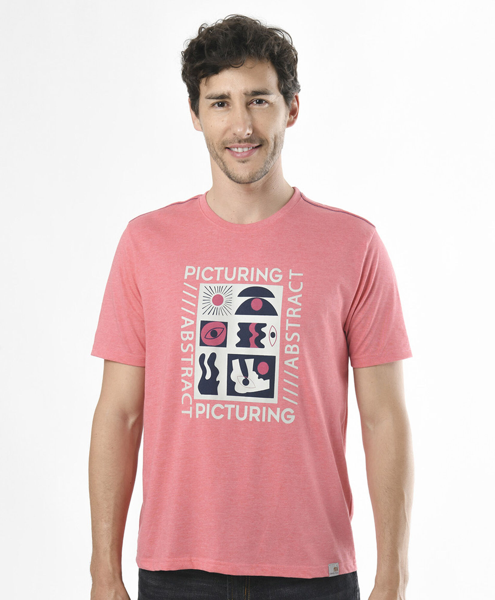 Polera hombre abstracta Polera hombre abstracta