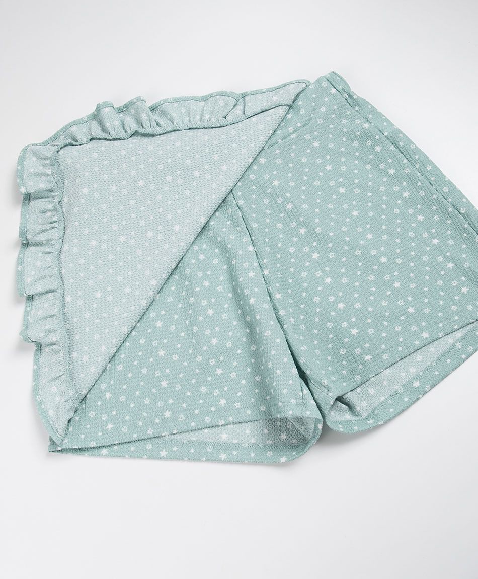Short ni&ntilde;a falda estrellas