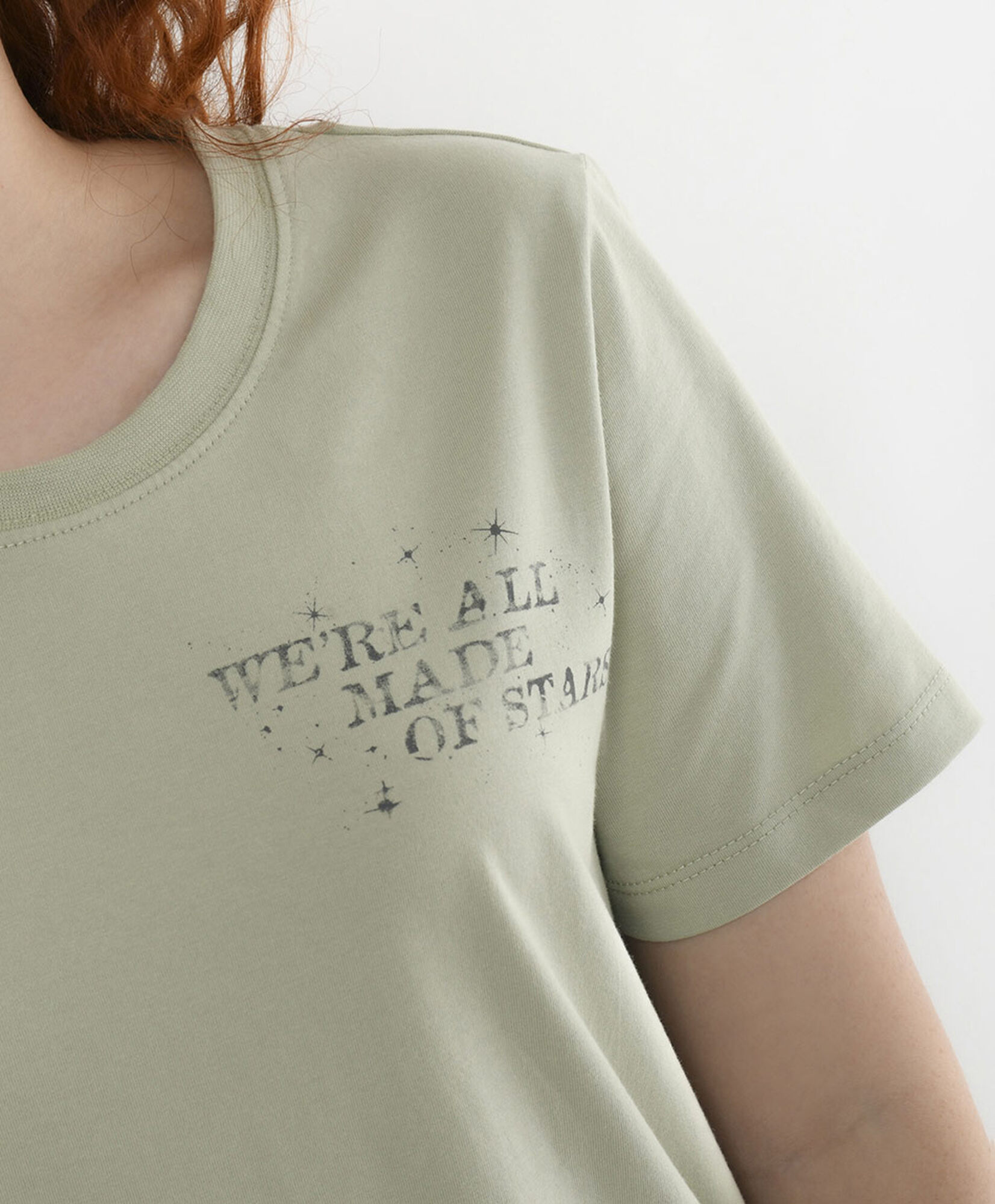 Polera mujer doble estampado Polera mujer doble estampado