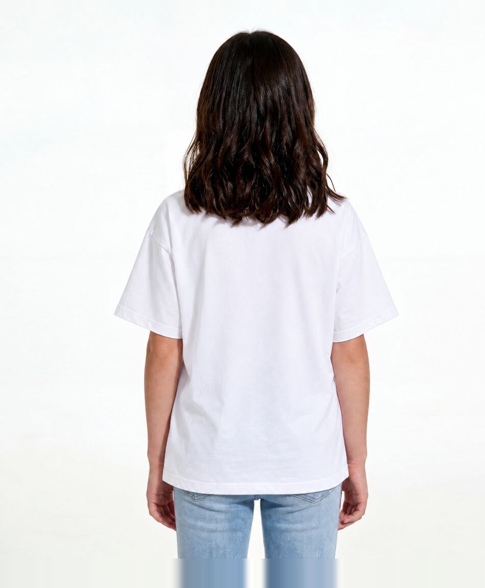 Polera ni&ntilde;a oversize new york city