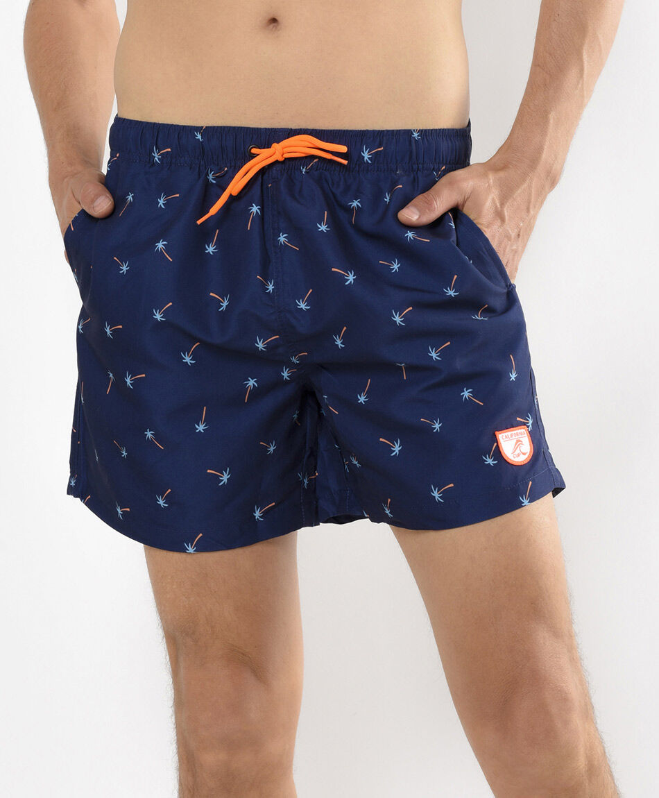 Traje de ba&ntilde;o hombre mini palmeras