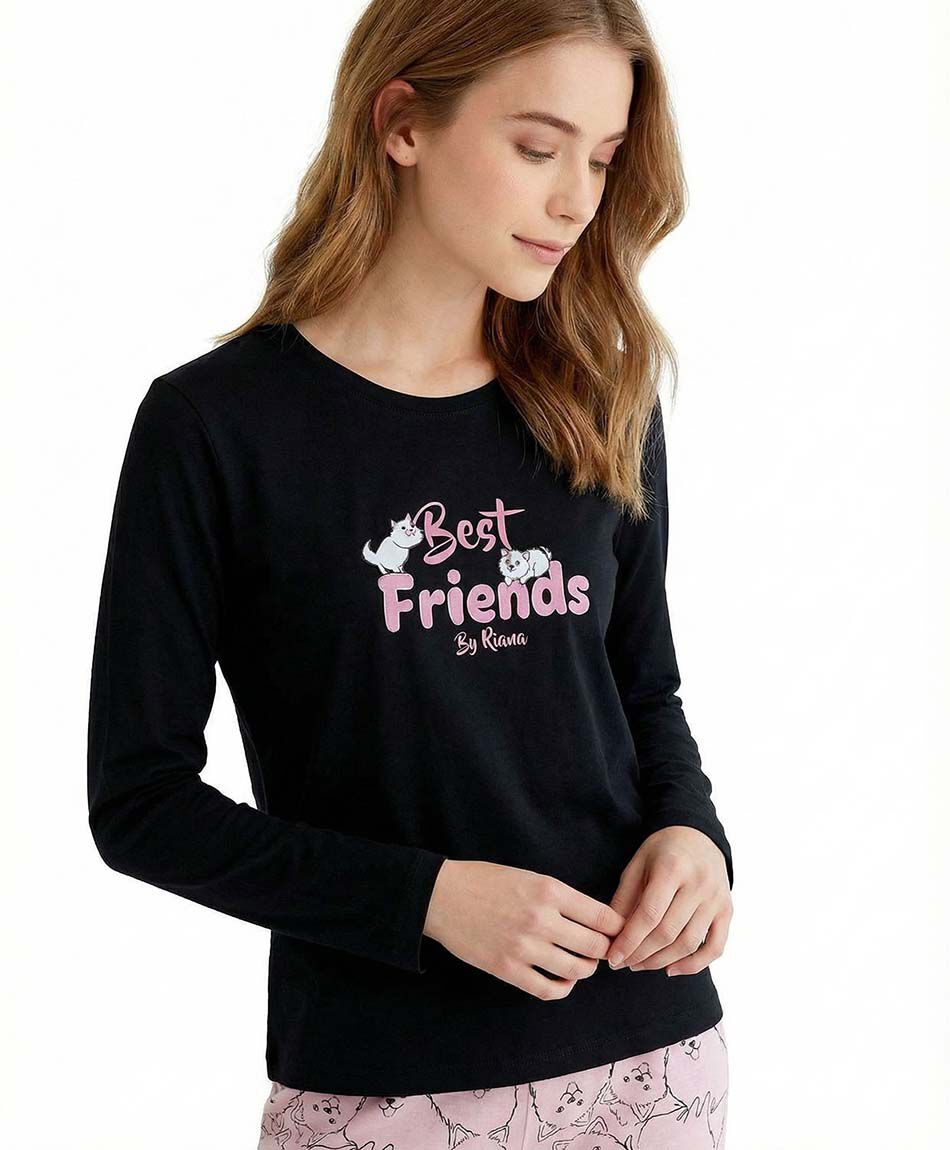 Pijama mujer best friend dog