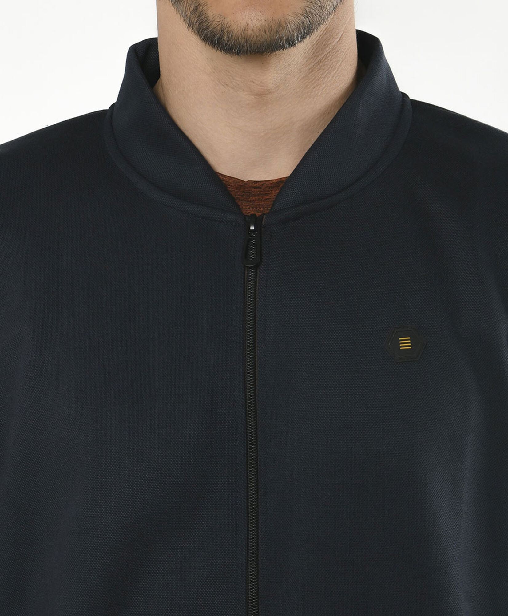 Chaqueta hombre estilo bomber textura Chaqueta hombre estilo bomber textura