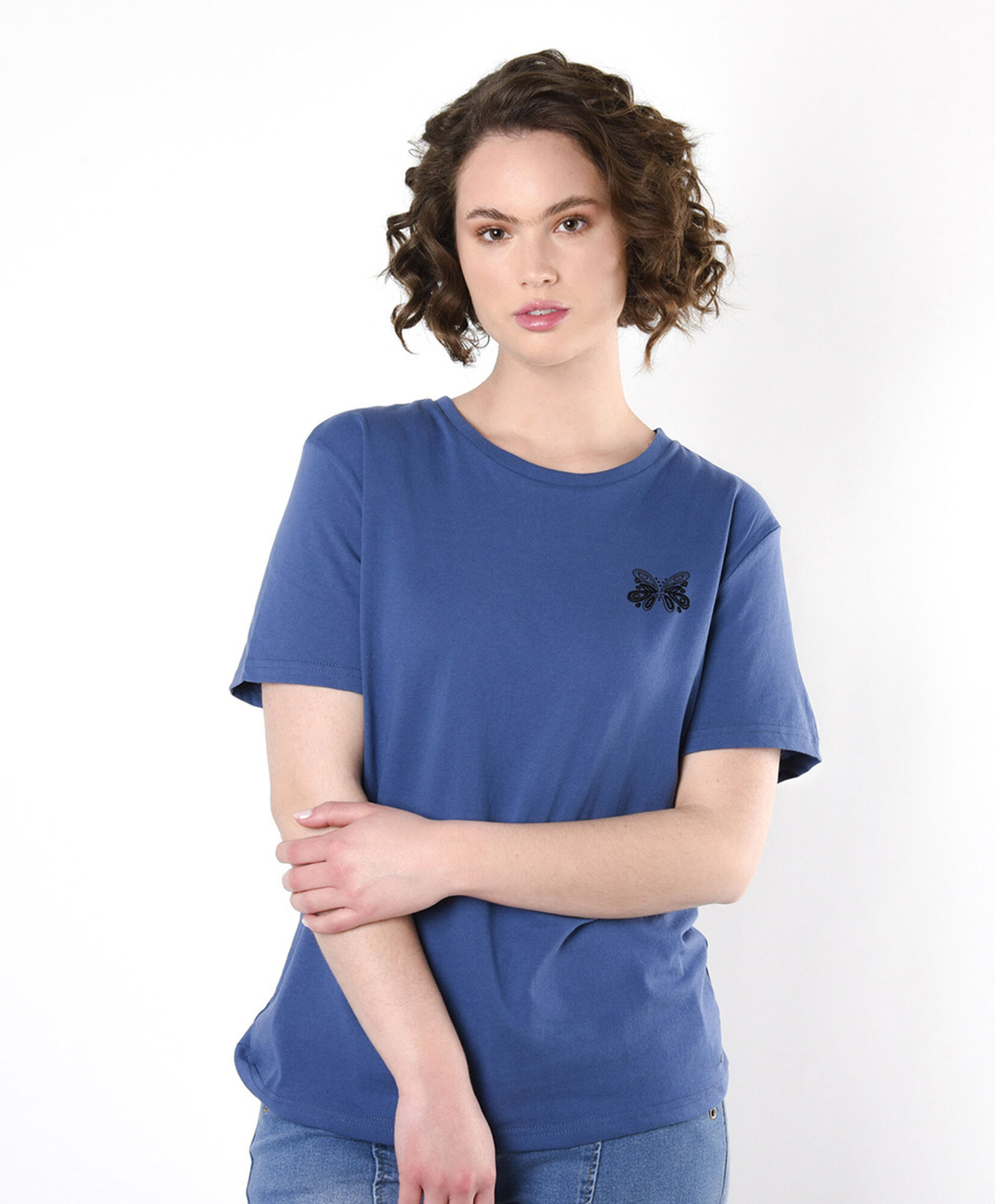 Polera mujer doble estampado nomadic Polera mujer doble estampado nomadic