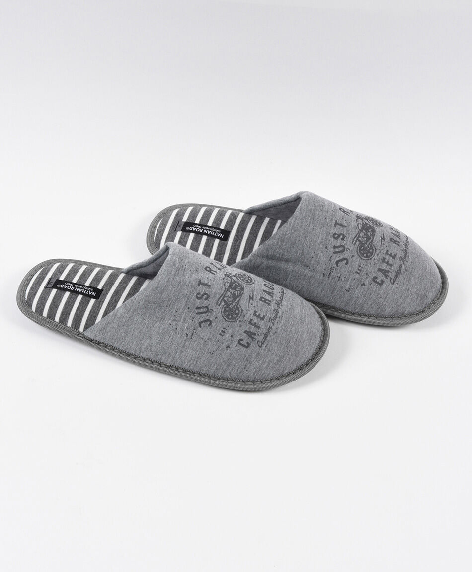 Pantuflas hombre motocicleta