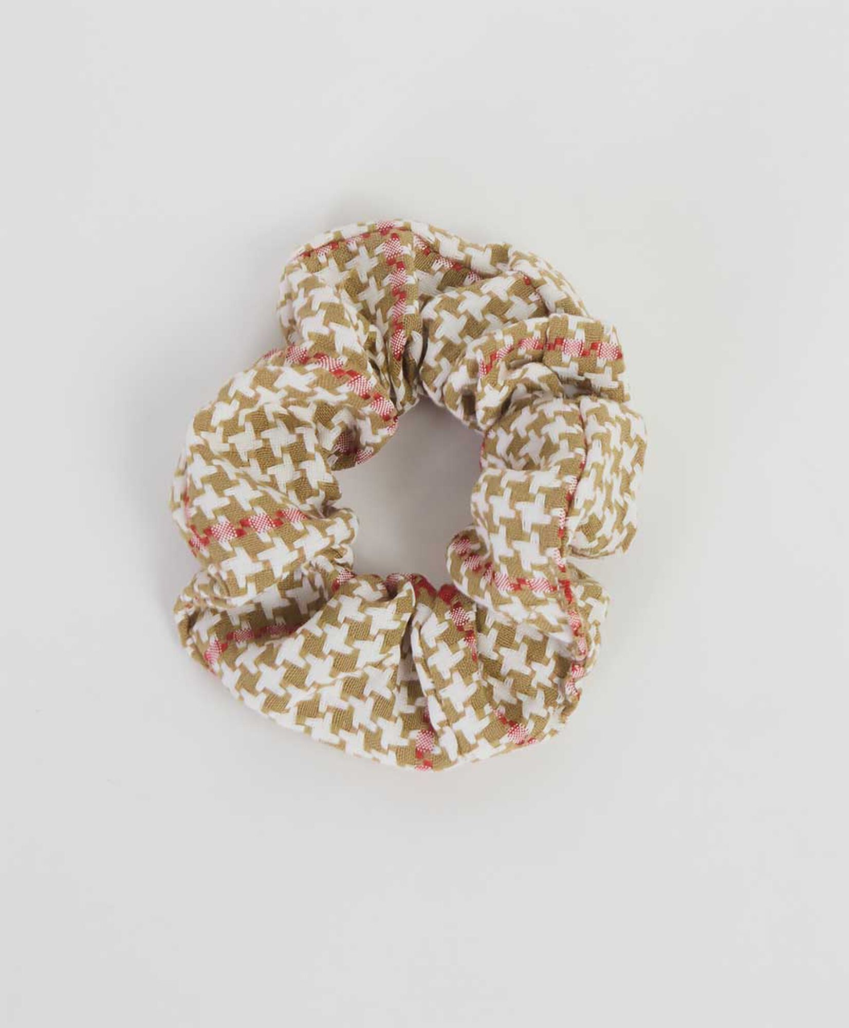 Scrunchie mujer pied de poule Scrunchie mujer pied de poule