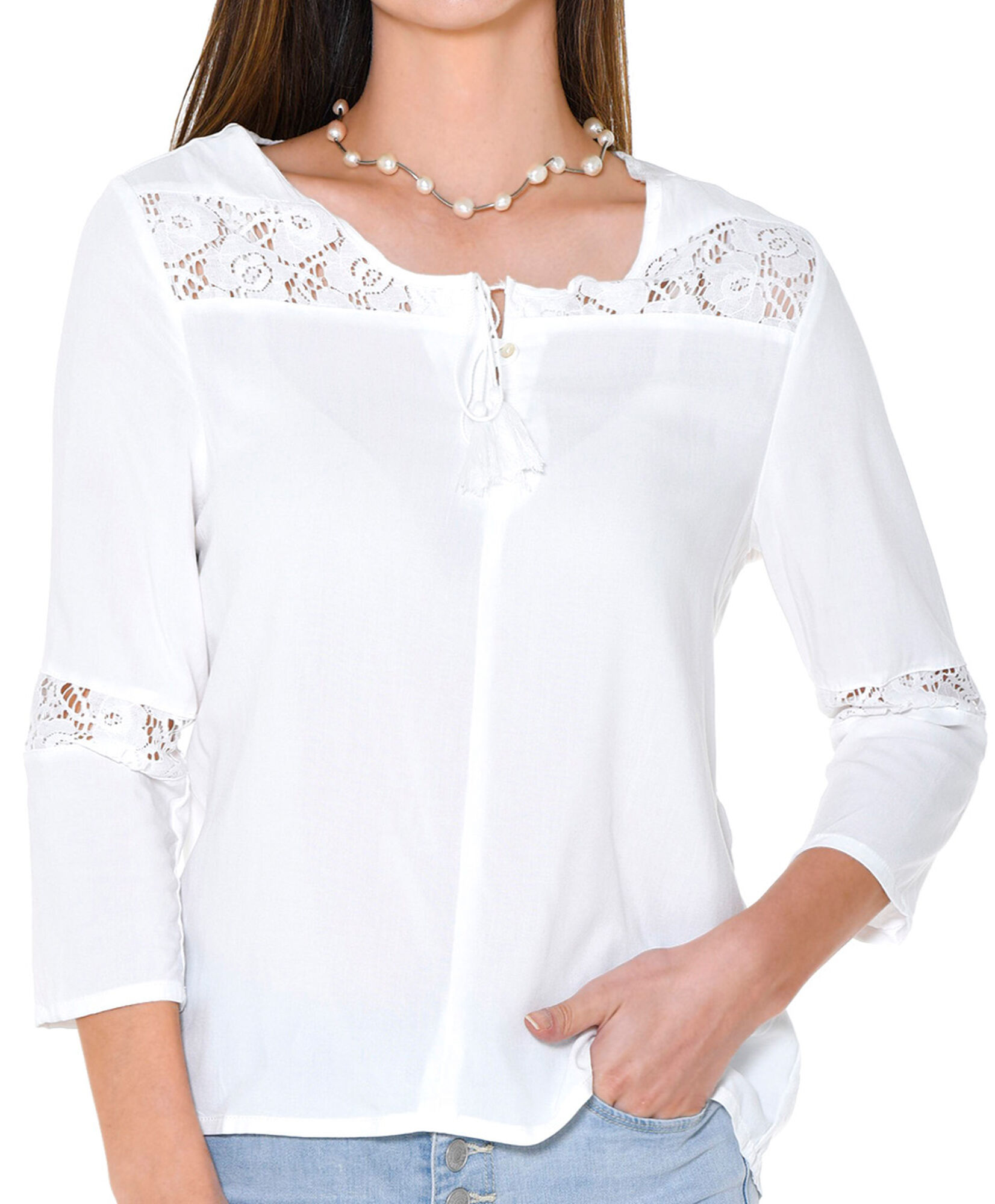 Blusa romantica encaje Blusa romantica encaje