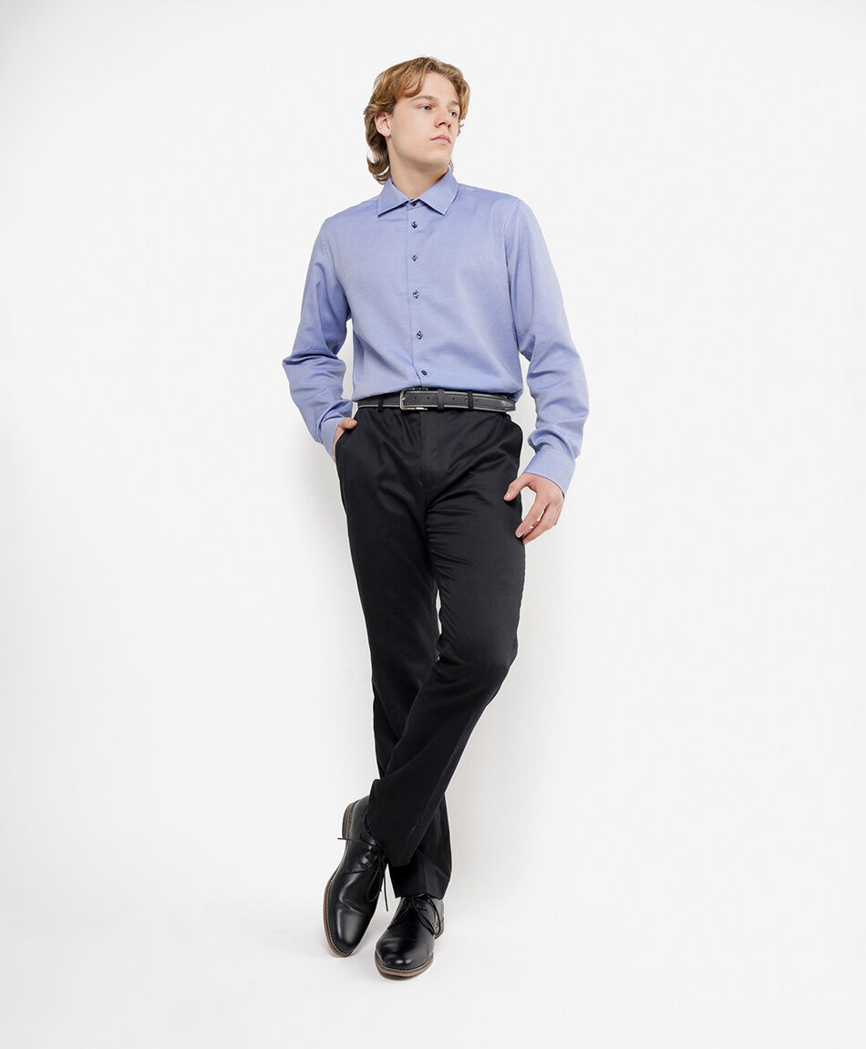 Camisa hombre azul