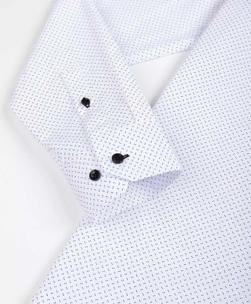 Camisa hombre lisa white