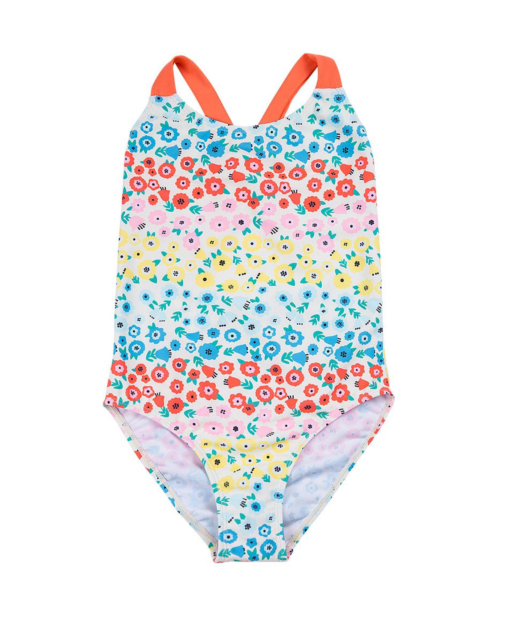 Traje de baño niña floreado Traje de baño niña floreado