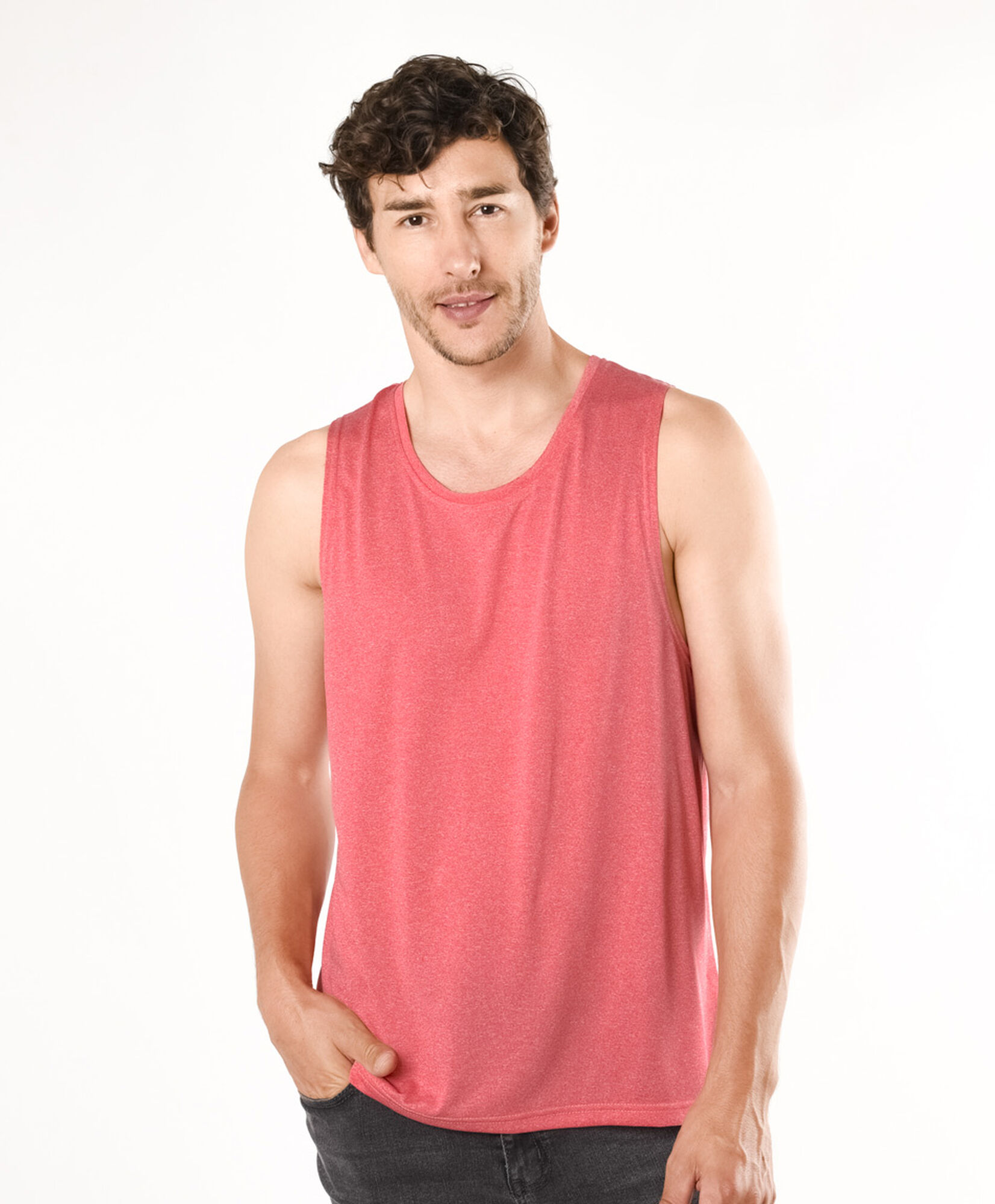 Polera hombre sin mangas colores Polera hombre sin mangas colores