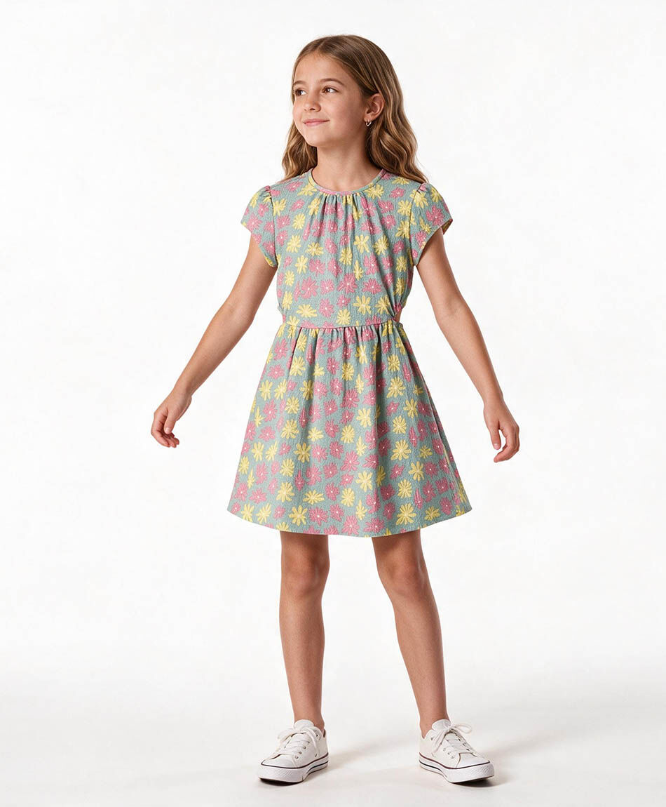 Vestido ni&ntilde;a florcitas