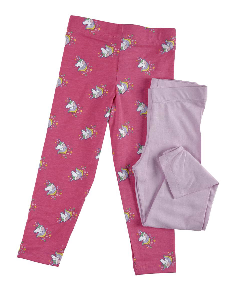 Pack 2 leggins beb&eacute;