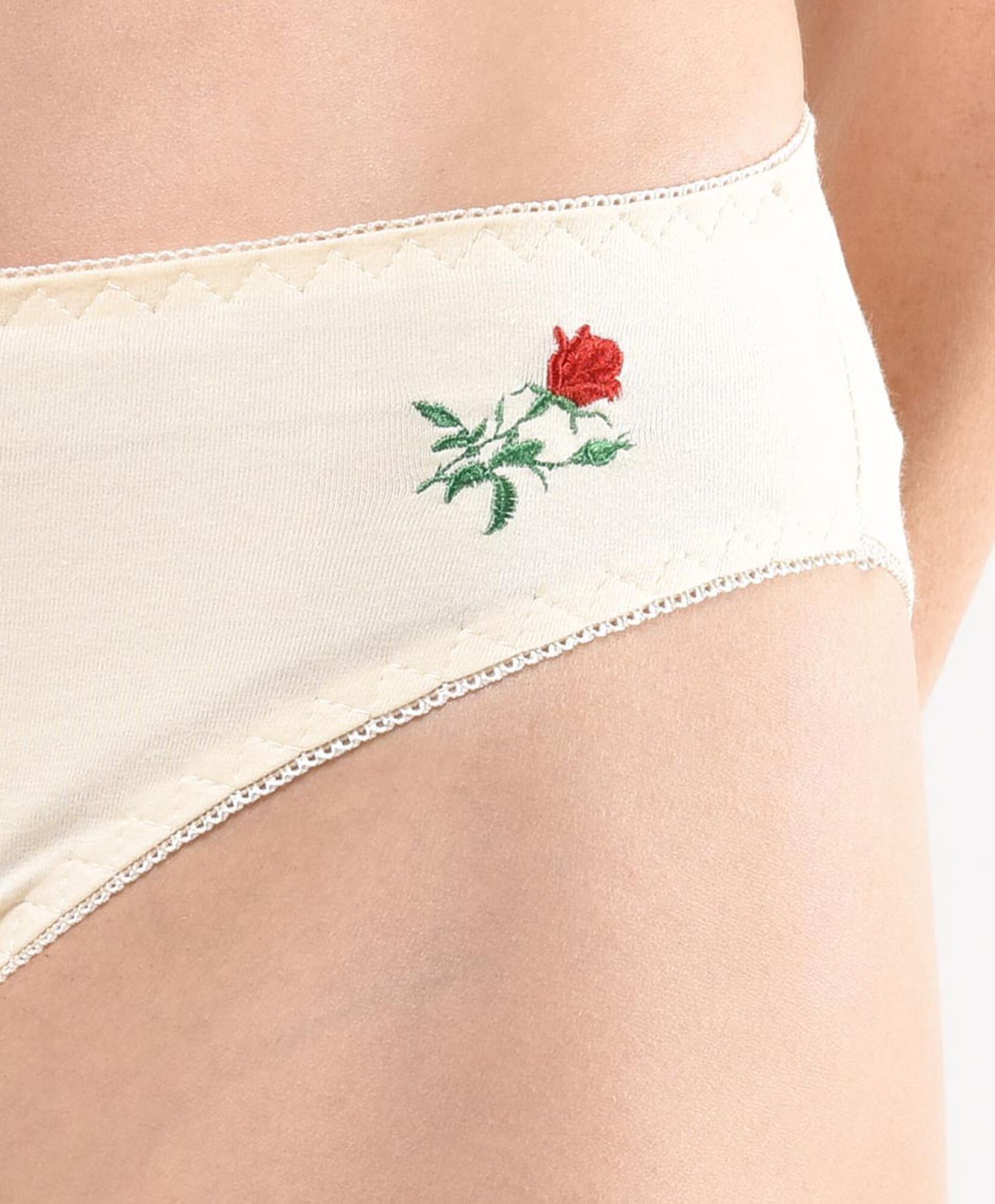 Bikini mujer liso flor bordada Bikini mujer liso flor bordada