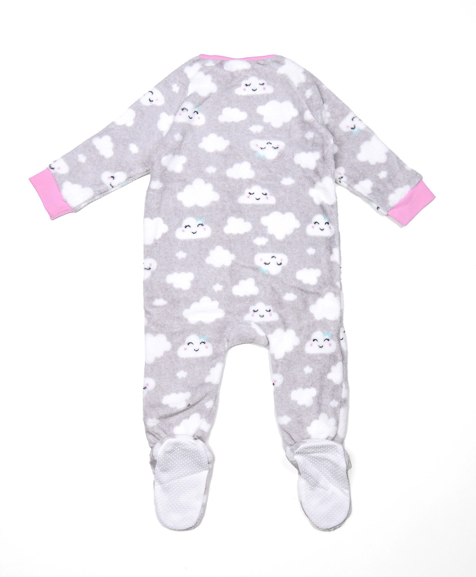 Pijama bebé micropolar enterito nubes Pijama bebé micropolar enterito nubes