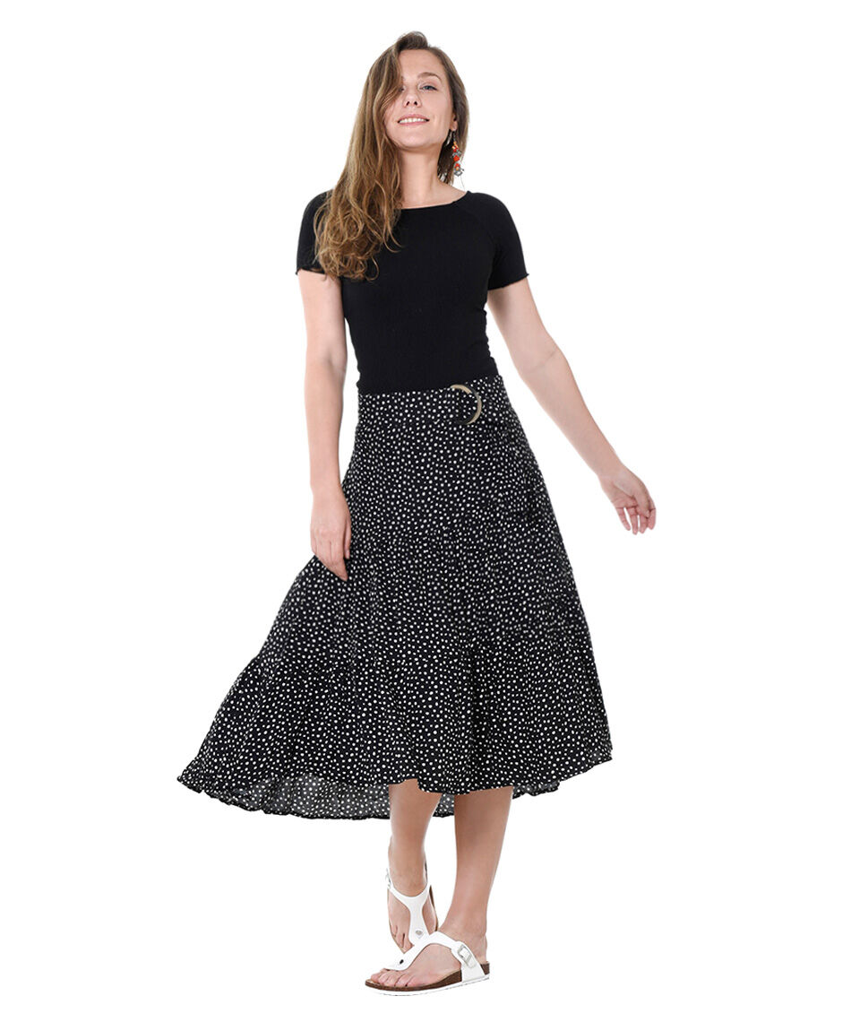Falda lunares