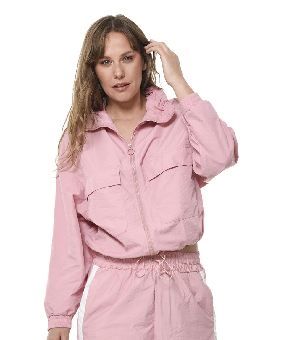 Chaqueta nylon pink