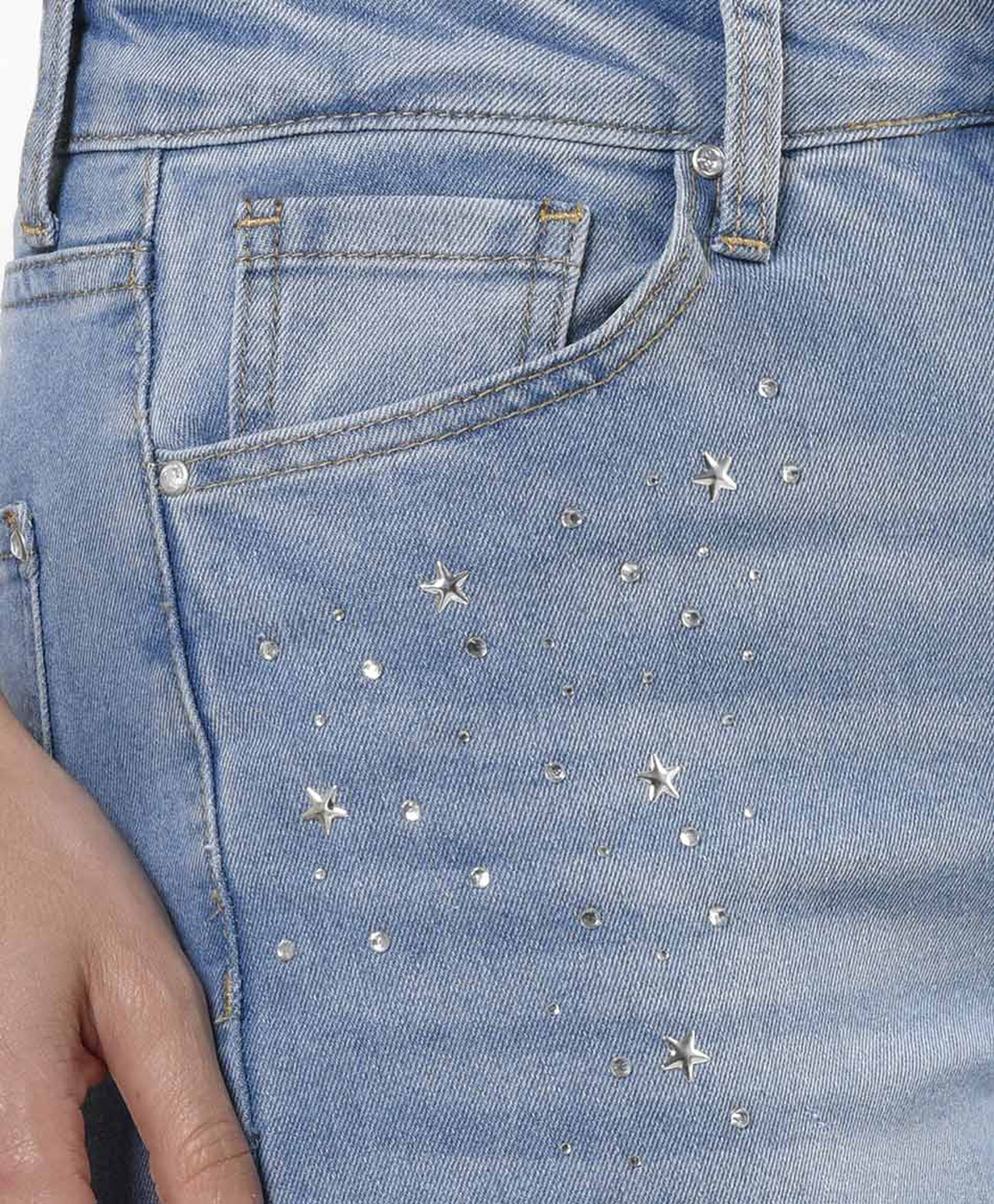 Jeans mujer brillos y estrellas Jeans mujer brillos y estrellas