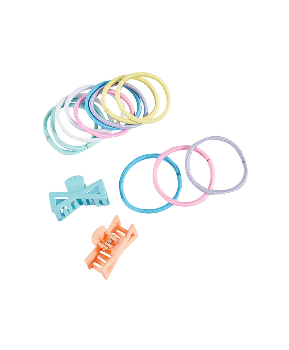 Set colet + pinches infantil colores