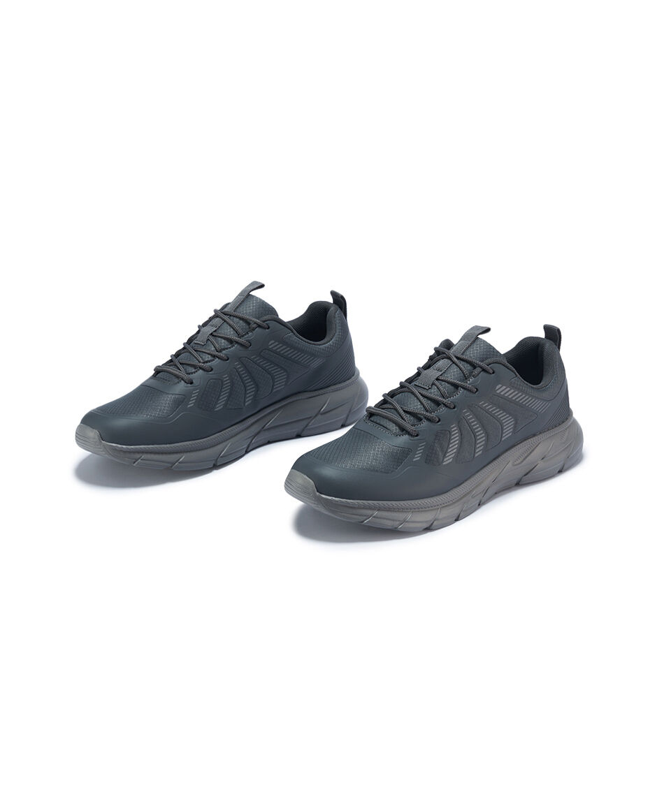Zapatillas hombre ligero gris