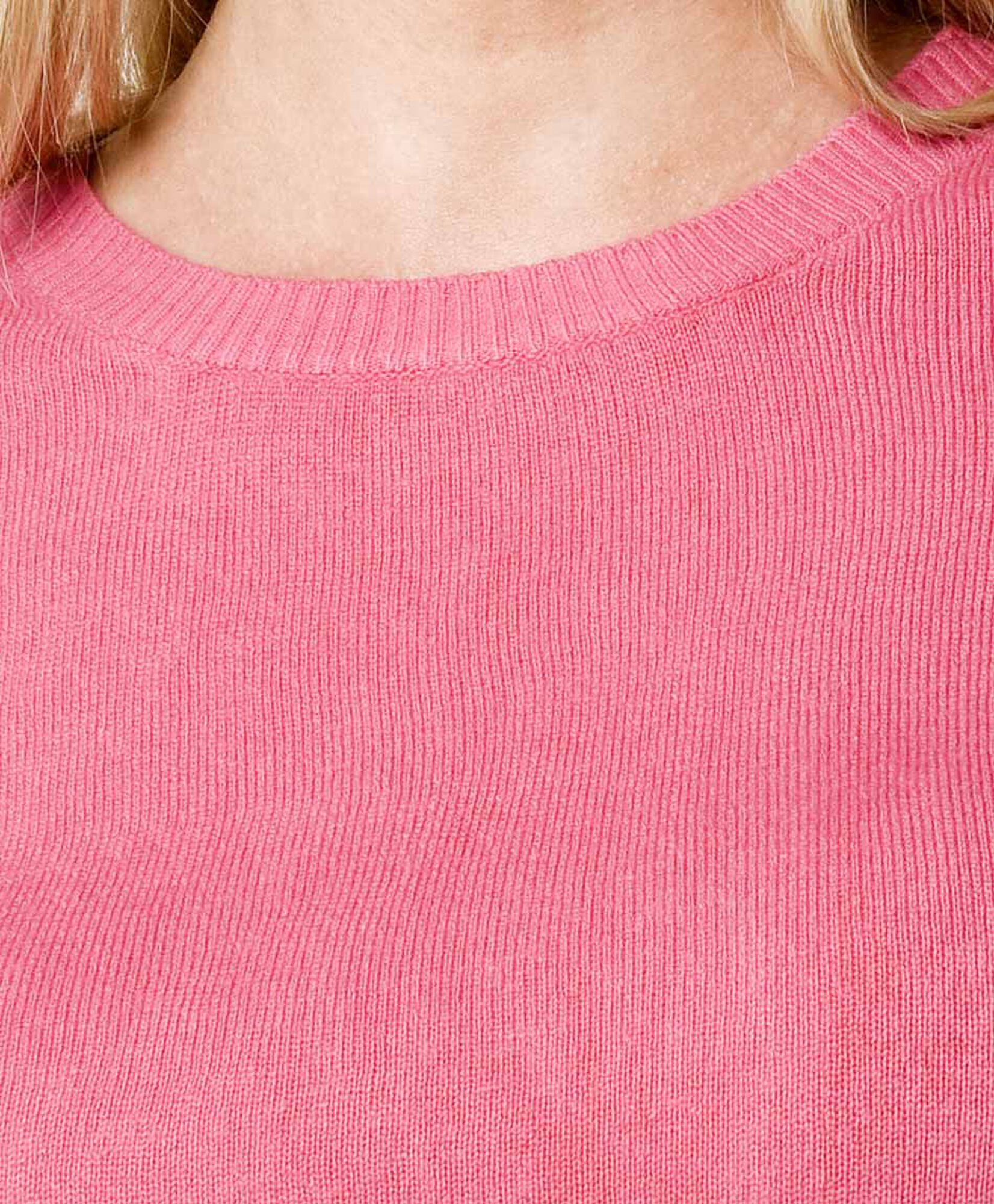 Sweater mujer básico fucsia Sweater mujer básico fucsia