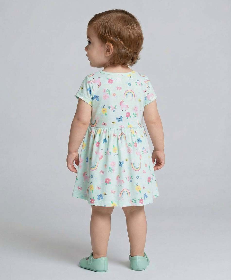 Vestido beb&eacute; unicornios