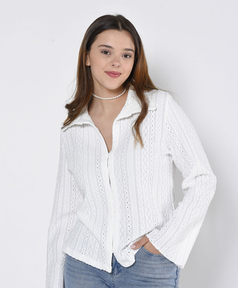 Blusa mujer calados