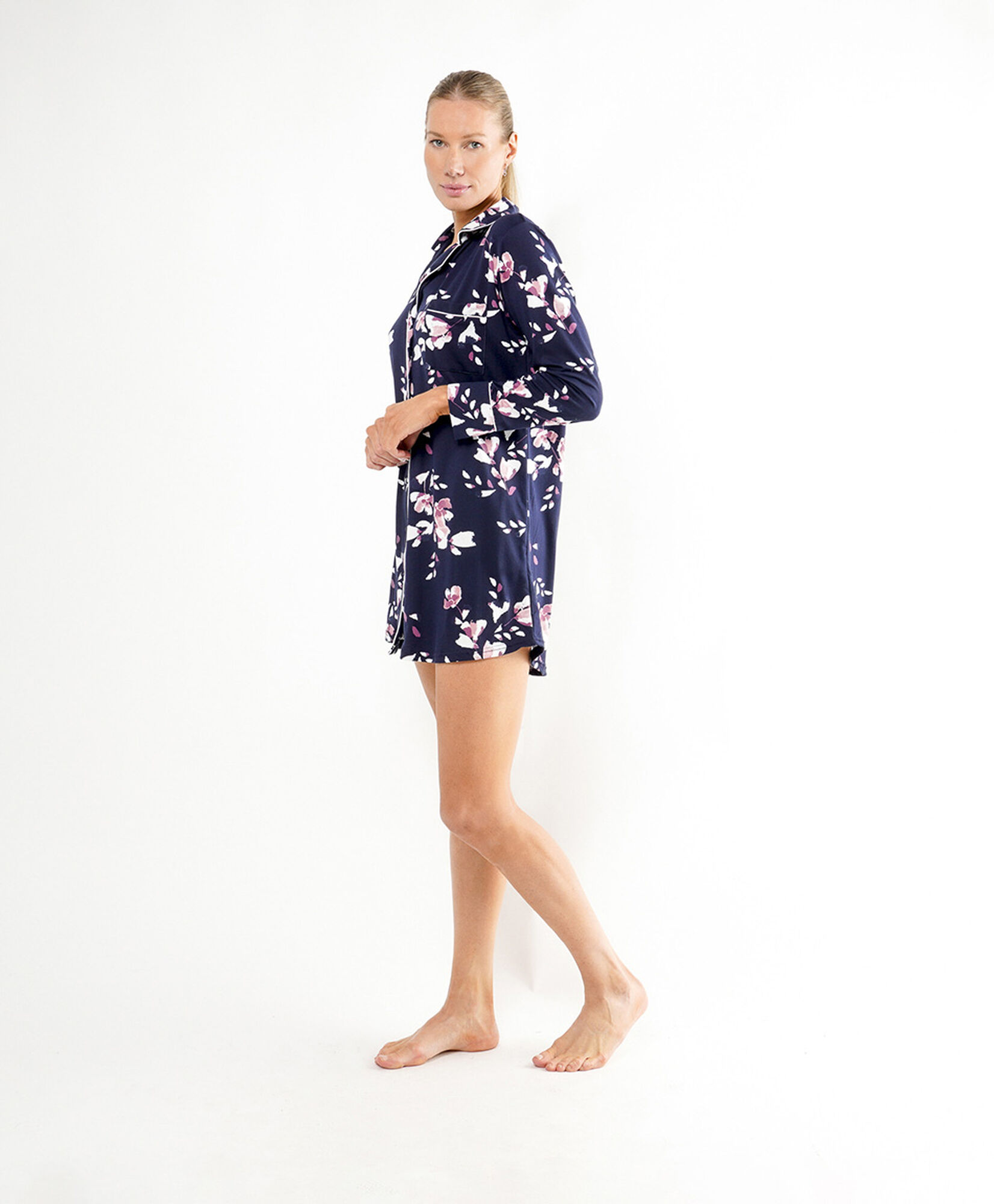 Camisola mujer camisera floreada Camisola mujer camisera floreada