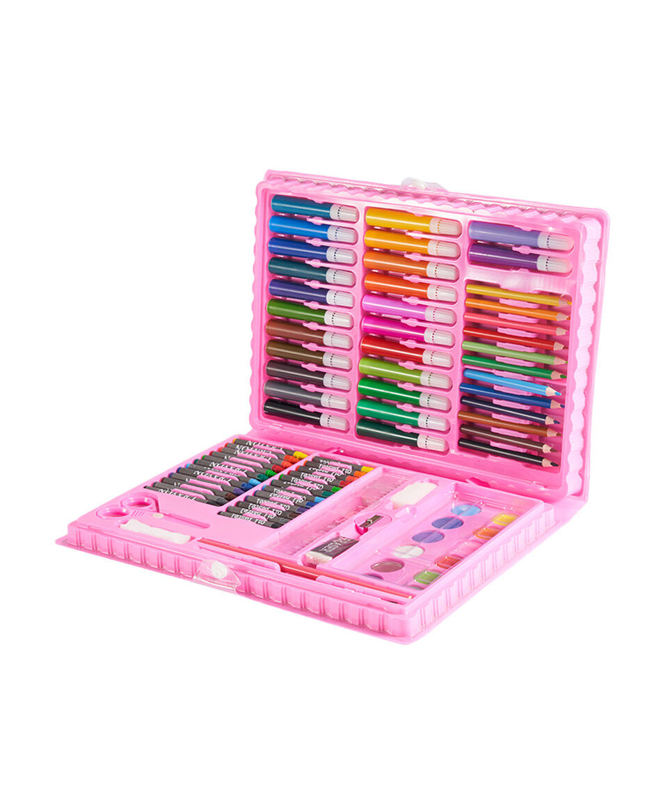 Maleta l&aacute;pices escolar unicornios