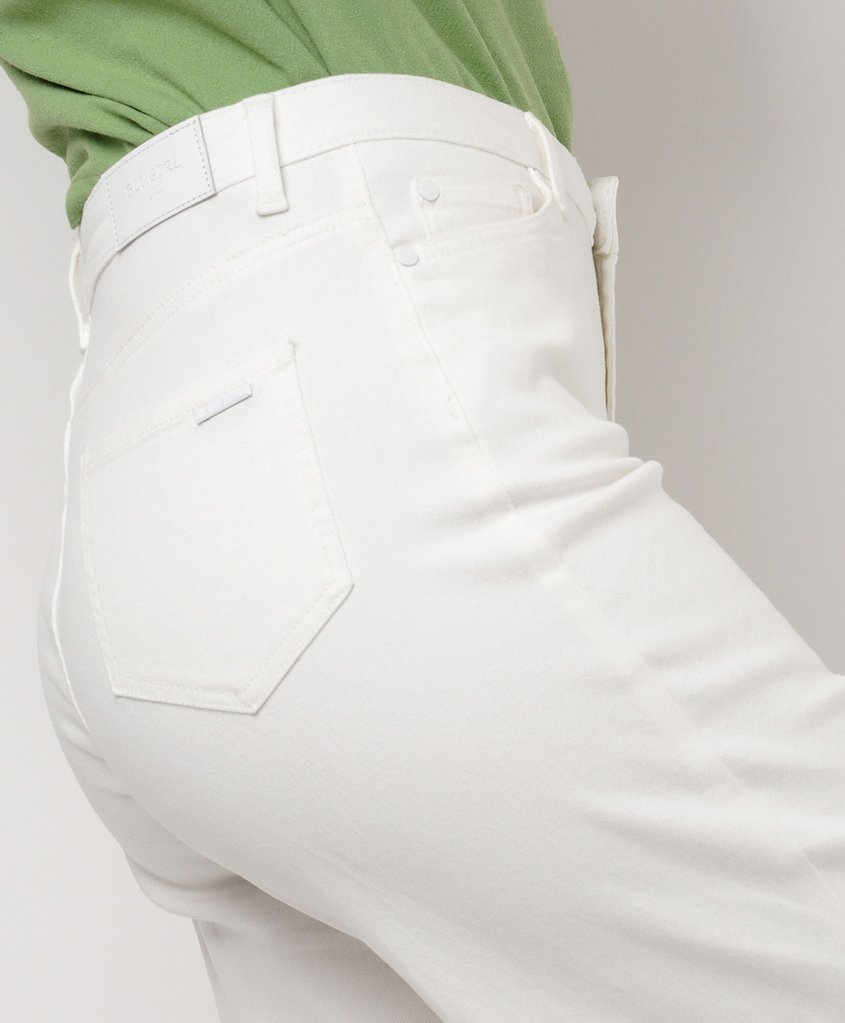 Jeans mujer liso blanco wide Jeans mujer liso blanco wide