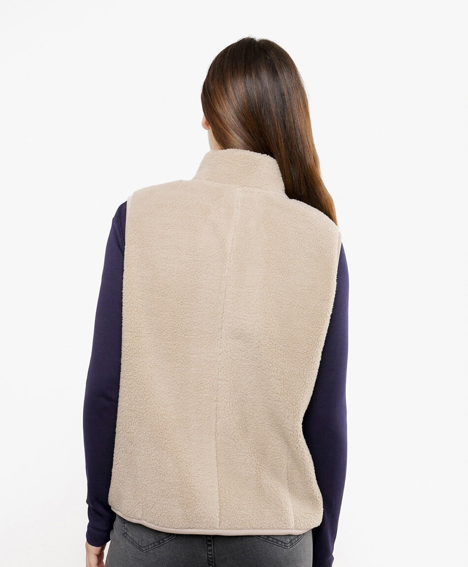 Polar mujer vest camel