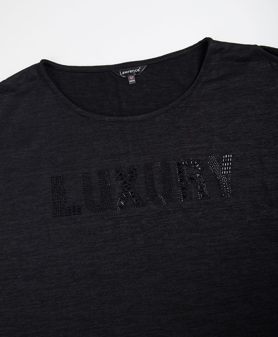 Polera mujer texto luxury