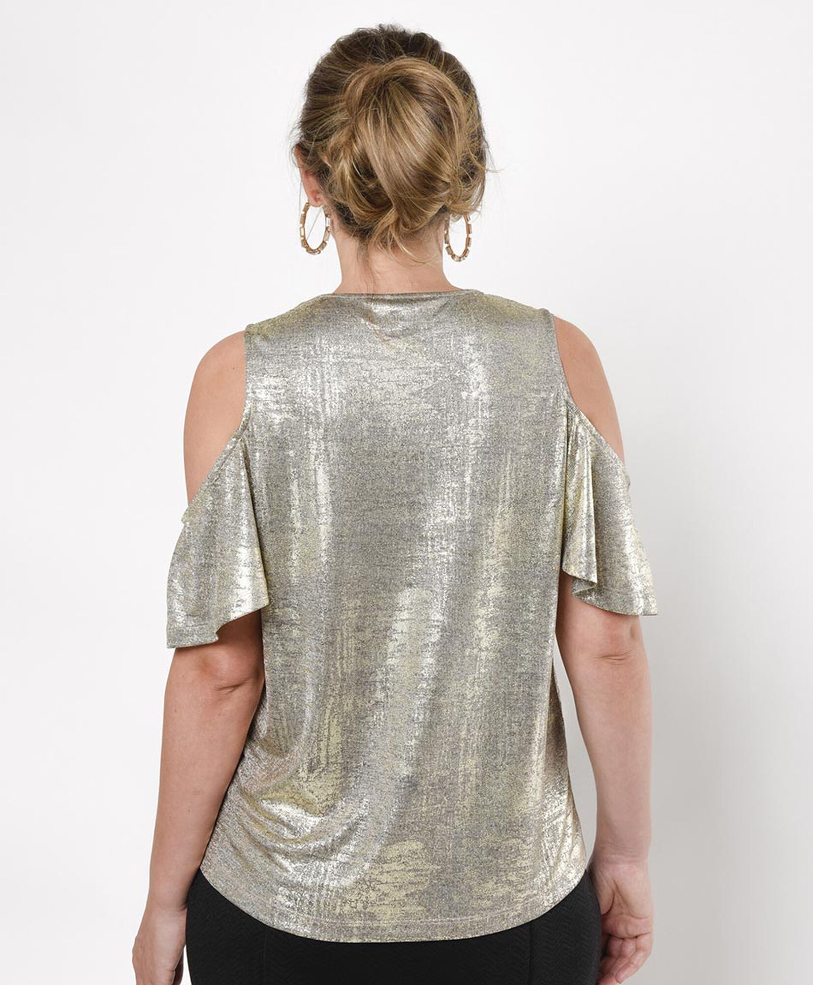 Polera mujer metalizada Polera mujer metalizada