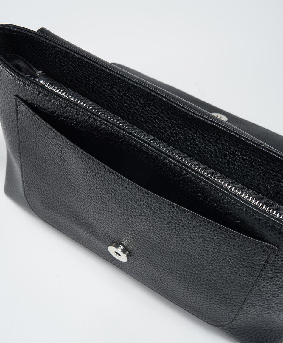Mini cartera mujer tachas cruzadas