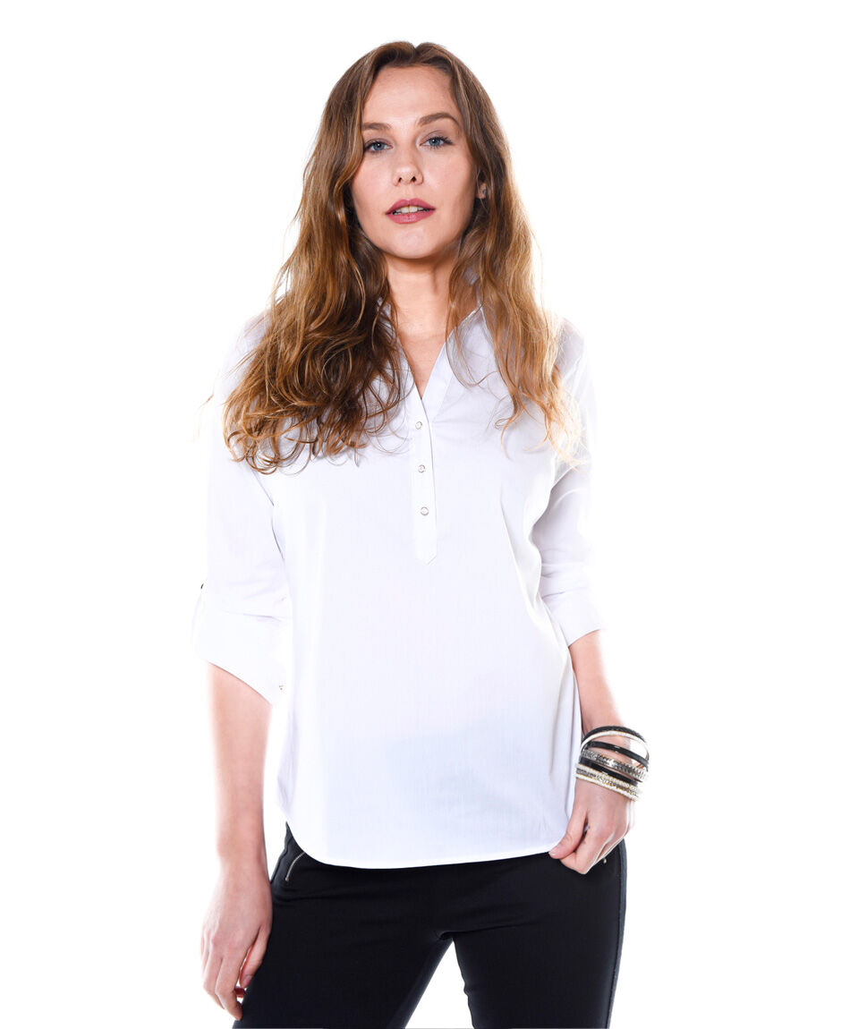 Blusa elasticada