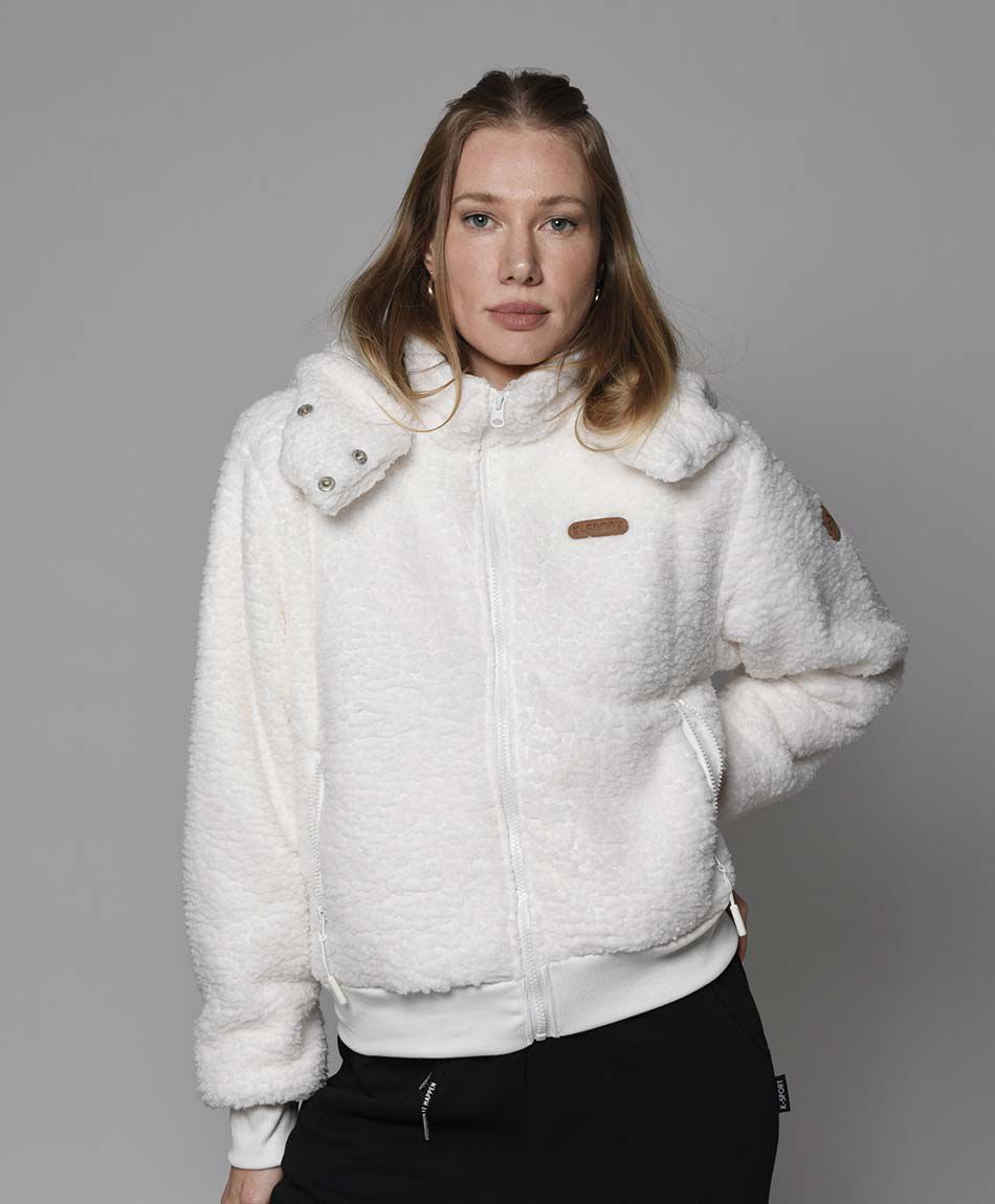 Chaqueta mujer deportiva chiporro capucha extra&iacute;ble