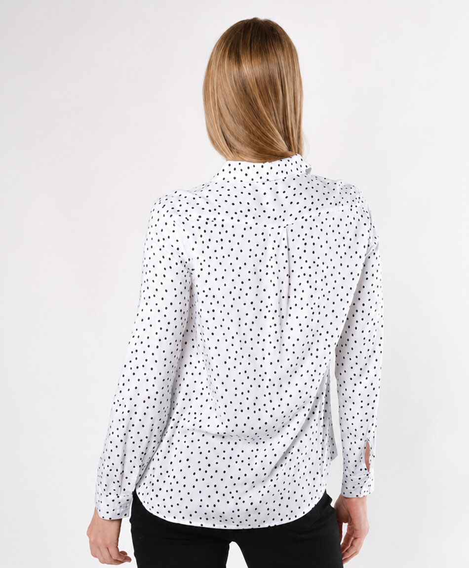 Blusa mujer puntitos