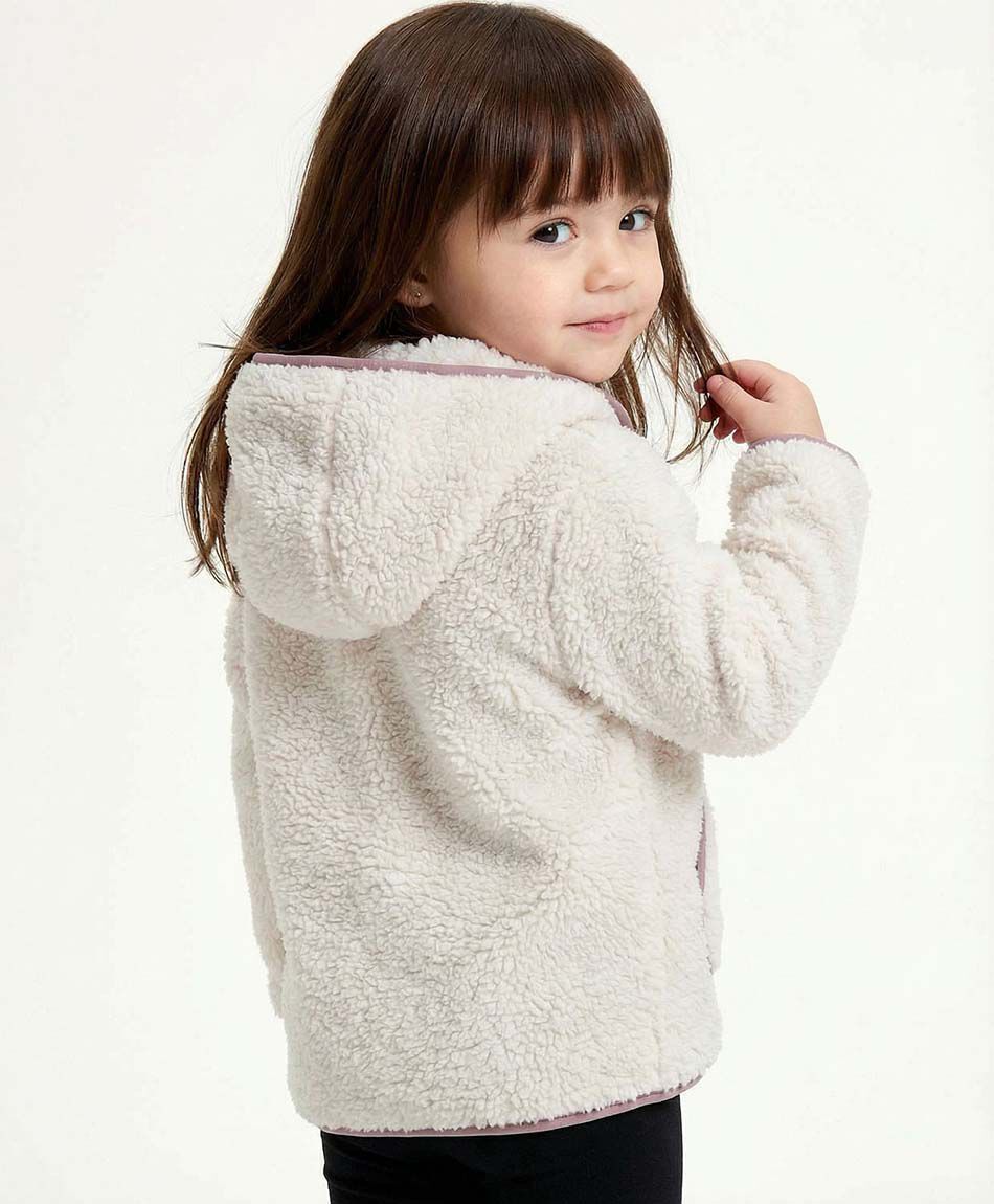 Poler&oacute;n beb&eacute; sherpas beige